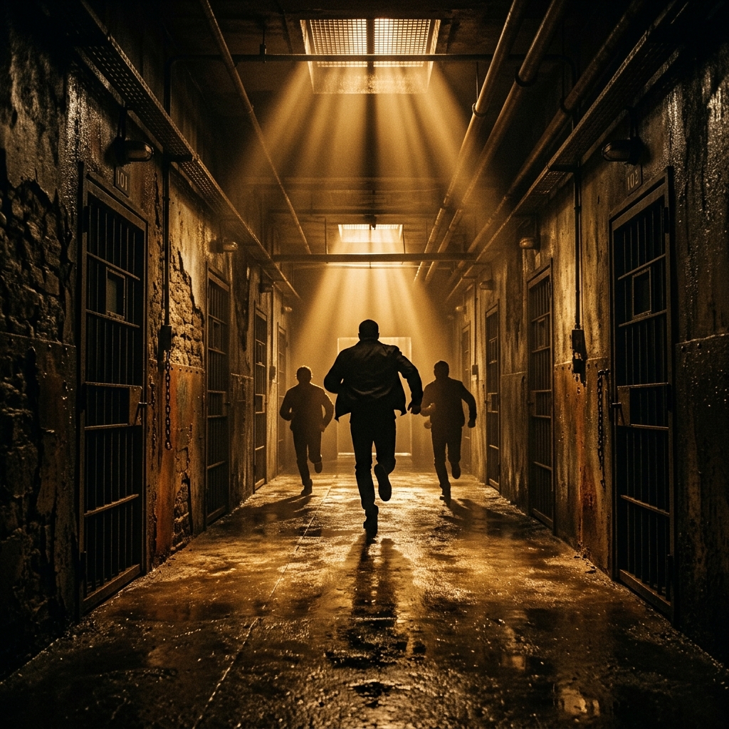 Prison Corridor Rave Challenge Atmospheric Hallway
